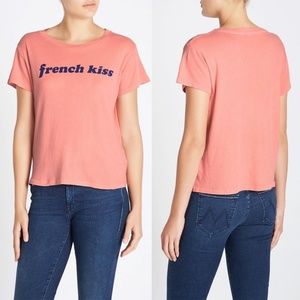 MOTHER Denim Boxy Goodie Goodie Tee French Kiss
